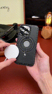 Étui iPhone en Cuir Véritable - Clube Boss