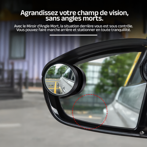 Miroir d’Angle Mort pour Rétroviseur Super Car’s (2 Pièces) – Clube Boss