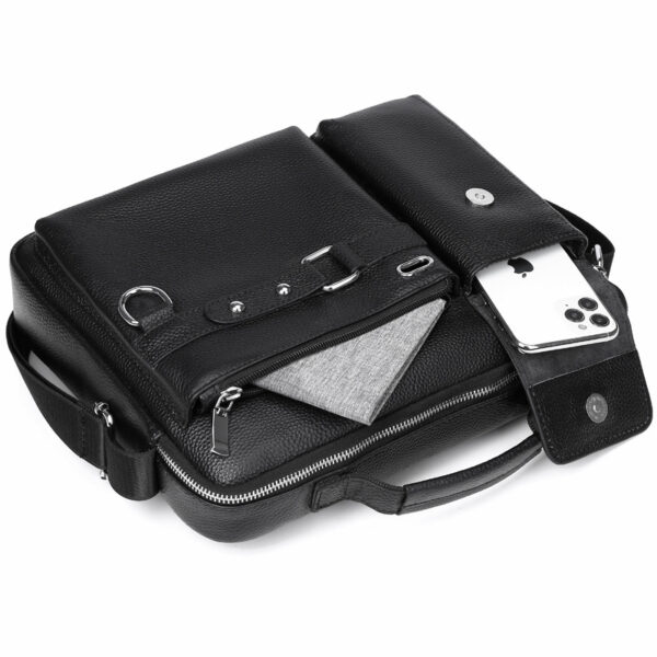 Pochette en Cuir Véritable Smart Cargo - Clube Boss