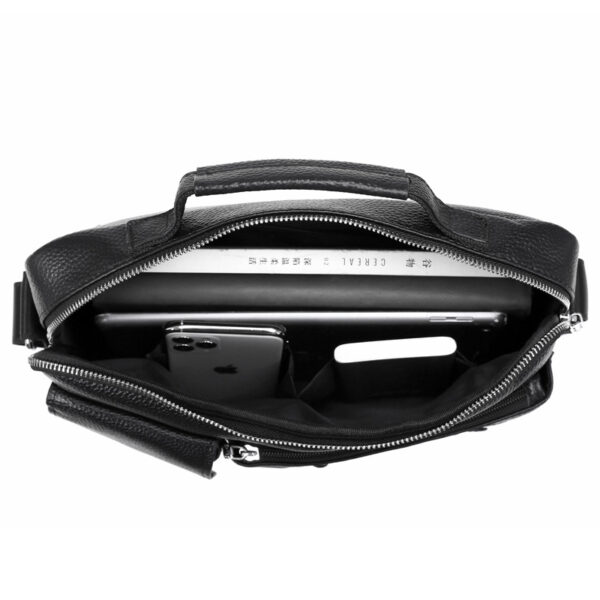 Pochette en Cuir Véritable Smart Cargo - Clube Boss