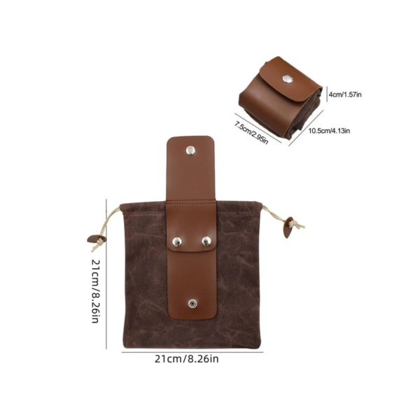 Ceinture en Sac en Cuir Véritable Full Space – Clube Boss