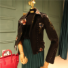 Veste en Cuir pour Femme Flowers Vintage - Clube Boss